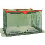 ショッピング蚊帳 片麻蚊帳（かや）　8畳　グリーン