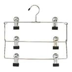 スカートハンガー　A3段　スカート掛け （ スラックスハンガー ズボンハンガー 洋服ハンガー ）