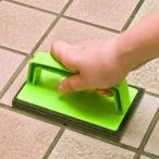 ブラシ 外壁・玄関ブラッシングスポンジ ハンディタイプ （ 玄関 タイル 掃除 アズマ工業 玄関ブラシ ハンディブラシ 洗剤不要 水のみ 外壁 コンクリート ）