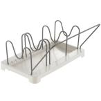 キッチン収納ケース 鍋・フライパンスタンド システムキッチン 引き出し用 トトノ 仕切り付 （ フライパンスタンド 鍋スタンド 鍋蓋スタンド ）