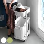 ランドリーワゴン 2段 ランドリーメイト 洗濯かご （ ランドリーボックス ランドリーバスケット 脱衣かご ）