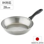 鉄フライパン 28cm IH対応 匠の技 藤田金属 日本製 ( ガス火対応 鉄鍋 鉄なべ 鉄製フライパン )