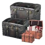  место хранения табурет большой маленький 2 шт. комплект Treasure Box под кожу ( место хранения box стул )
