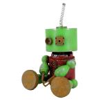 オーナメント ロボット 緑 （ 置物 オブジェ ガーデンオーナメント ）