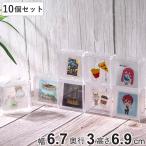  значок дисплей кейс кейс для хранения 10 шт. комплект 6.7×6.9×3cm ( кейс для хранения дисплей орнамент . коробочка для коллекционирования )