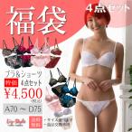 福袋 2022 レディース ブラジャーショーツセット 下着女性 4点セット 下着福袋 Liz-Style