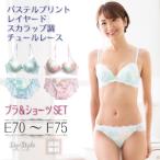 ブラジャー ショーツ セット ブラ＆ショーツ 大きいサイズ ブラセット 下着女性 E,Fサイズ Liz-Style