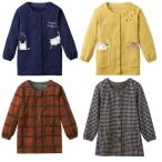 セルヴァン　まるで毛布のようなかっぽう着　裏起毛　裏シャギー　あったか割烹着