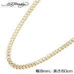 喜平ネックレス エドハーディー キヘイネックレス (幅:8mm、長さ:60cm) ゴールド 太め 極太 edhady プレゼント ギフト 喜平チェーン キヘイチェーン 送料無料