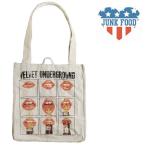ジャンクフード JUNK FOOD キャンバス トートバッグ エコバッグ Velvet Underground
