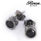 Yahoo! Yahoo!ショッピング(ヤフー ショッピング)スタッドピアス Roen BLACK ロエンブラック シルバー925 メンズアクセサリー ブランド