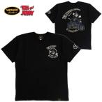 トムとジェリー VANSON バンソン Tシャツ メンズ レディース 半袖 刺繍 トム＆ジェリー