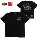 トムとジェリー VANSON バンソン Tシャツ メンズ レディース 半袖 刺繍 トム＆ジェリー