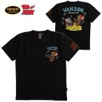 トムとジェリー VANSON バンソン Tシャツ メンズ レディース 半袖 刺繍 トム＆ジェリー