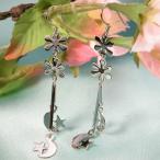 Yahoo! Yahoo!ショッピング(ヤフー ショッピング)シルバーピアス 揺れるかわいいピアス デザイン シルバーピアス