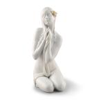 Lladro （リヤドロ） 女性 乙女 平和 祈り ヌード    「内なる平和 #9487」