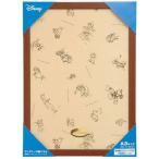 ディズニー世界最小ジグソー専用 木製パネル 1000ピース用 ＜ブラウン＞ (42×29.7cm) 【テンヨー】【パズルフレーム】