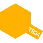 タミヤスプレー TS-34 キャメルイエロー【85034】
