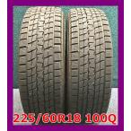 ★2022年製 225/60R18 100Q GOOD YEAR ICE NAVI SUV 中古 スタッドレスタイヤ 2本 18インチ★