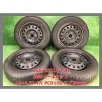 155/65R14 75H Bridgestone NEWNO б/у летние шины / б/у на железных колесах 4шт.@4 дыра PCD:100 ступица 54mm
