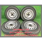 2022 год производства 145/80R13 75S TOYO SD-K7 б/у летние шины / б/у Daihatsu на железных колесах .4шт.@4 дыра PCD:100 ступица 54mm
