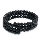 ブラックスピネルパワーストン3連リ...