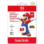 ラッピング対応 任天堂ライセンス商品 SanDisk microSD Express Card 256GB for Nintendo Switch 2 マイクロSDエクスプレスカード 256GB