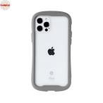 iFace Reflection iPhone 12/12 Pro ケース クリア 強化ガラス (グレー)【アイフ