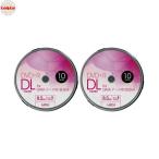 ショッピングdvd-r Lazos DVD+R DL 8.5GB for DATA 2.4-8倍速対応 1回記録用 ホワイトワイド印刷対