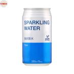 神戸居留地 スパークリングウォーター 強炭酸水 プレーン 缶 350ml × 24本 ソーダ
