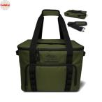 TOMOSHI HEARTS ソフトクーラー 30L 軽量865g 折り畳み式8cm 保冷24時間 大容量