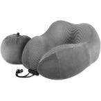 LUXSURE подушка для шеи самолет низкая упругость подушка для шеи цельный упаковочный пакет мобильный подушка ...U type compact шея ... покрытие стирка возможно перевозка удобный самолет / машина / автобус / Shinkansen /