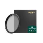 KANI premium PL 0# 82mm гладкий вращение / фаза разница доска нет беззеркальный рекомендация поляризованный свет фильтр толщина рамка-оправа линзы фильтр круг рамка-оправа 