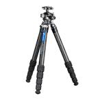 Leofoto (レオフォト) LQ-365C+G4 / センターコラム式カーボン三脚＋ギア雲台