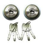 MIWA кнопка тянуть таблеток для PR цилиндр 2 шт такой же один ключ specification серебряный цвет 