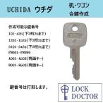 UCHIDA(ウチダ)デスク・机　合鍵　スペアキー　A印　B印　PN印　数字3桁、4桁