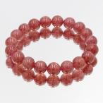 Yahoo! Yahoo!ショッピング(ヤフー ショッピング)ストロベリークオーツ ブレスレット 10mm 天然石★内径15cm 26.8g 高品質 国内発送 【1点もの】パワーストーン
