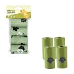 WE Pets ペット用 エチケット袋 うんちが臭わない袋 防臭袋 生分解性 香り付き 厚手 漏れ防止 うんち処理袋 におわない袋  お散歩に最適 犬 猫対応