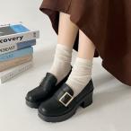  обувь in шкаф Shoes in Closet - колодка Claw легкий толщина низ квадратное tu пряжка Loafer 1971 ( черный /sm-