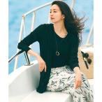 23区 【洗える】マルチファンクション ロング カーディガン （ブラック系）