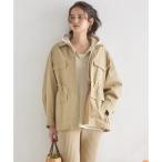 23 район ( большой размер ) [SLOW/ часть магазин ограничение ] высокий подсчет gyaba милитари жакет ( оттенок бежевого )