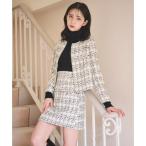 トランテアン ソン ドゥ モード 31 Sons de mode ツイードジャケット （オフホワイト）