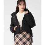 ショッピングドゥ トランテアン ソン ドゥ モード 31 Sons de mode 2025秋冬新作 サイドリボンフード付ショートダウン TT548601 （BLACK