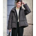 ショッピングショート アー・ヴェ・ヴェ a.v.v 2WAYスタンドネックショートダウンジャケット （ダークグレー）