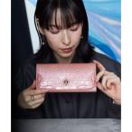 アナスイ ANNA SUI ルーミー 口金フラップ長財布 （ピンク）