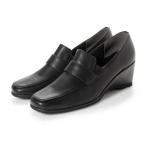 ショッピングウエッジ エーアイ A.I MADE IN JAPAN/本革/ブーティー／フォーマル／ローファー／ウエッジソール （BL）