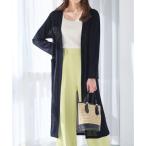 アロッタ Alotta 【ロング丈】さらっと軽いサマーカーディガン （ネイビー／ロング）