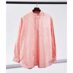 アバハウス ABAHOUSE 【別注】Individualized shirts / オックス バンドカラーシ （オレンジ）