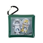  Runner RUNNER mofusand прозрачный мульти- кейс SS размер бардачок airpods pro кейс лекарство кейс чехол для ключей переносной kalabi