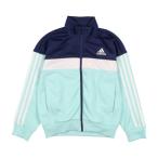 ショッピングTIB アディダス adidas ジュニア 長袖ジャージジャケット U ESS TIB ウォームアップジャケット IS5173 （セミフラッシュアクア）